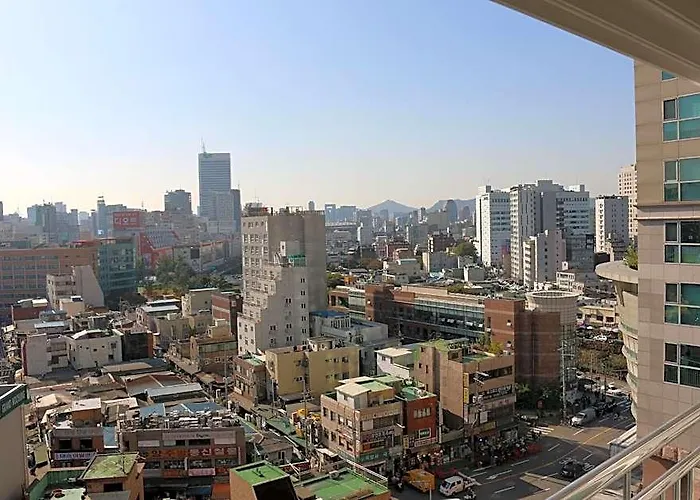 ホテル Cozy Flat Nearby Metro And E-mart For 4 Guests ソウル特別市